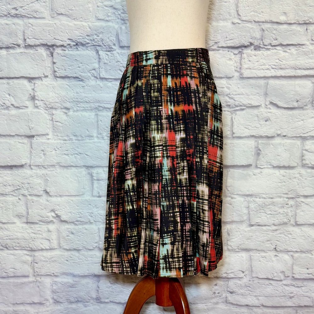 Anthropologie Fynn & Rose Pleated Midi Skirt